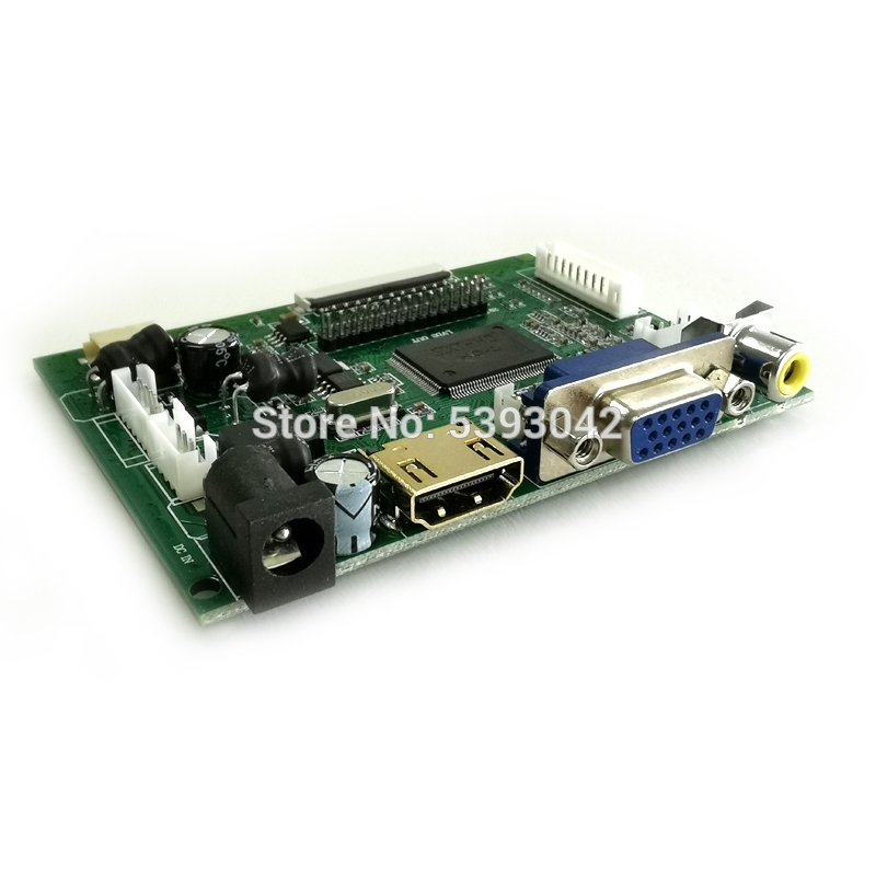 passen LT121S1/LT121SS/LT121SU/TM121SV bildschirm 20 Stift LVDS 1-CCFL VGA 2AV Tafel Stock Regler Gremium Bausatz LCD Monitor 800*600