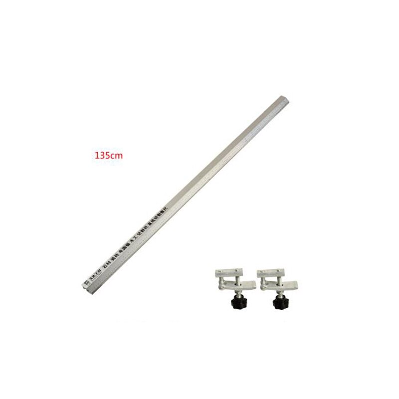 Novo carpintaria serra circular elétrica máquina de corte guia pé régua guia três-em-um 45 graus chanfro dispositivo elétrico: 135cm