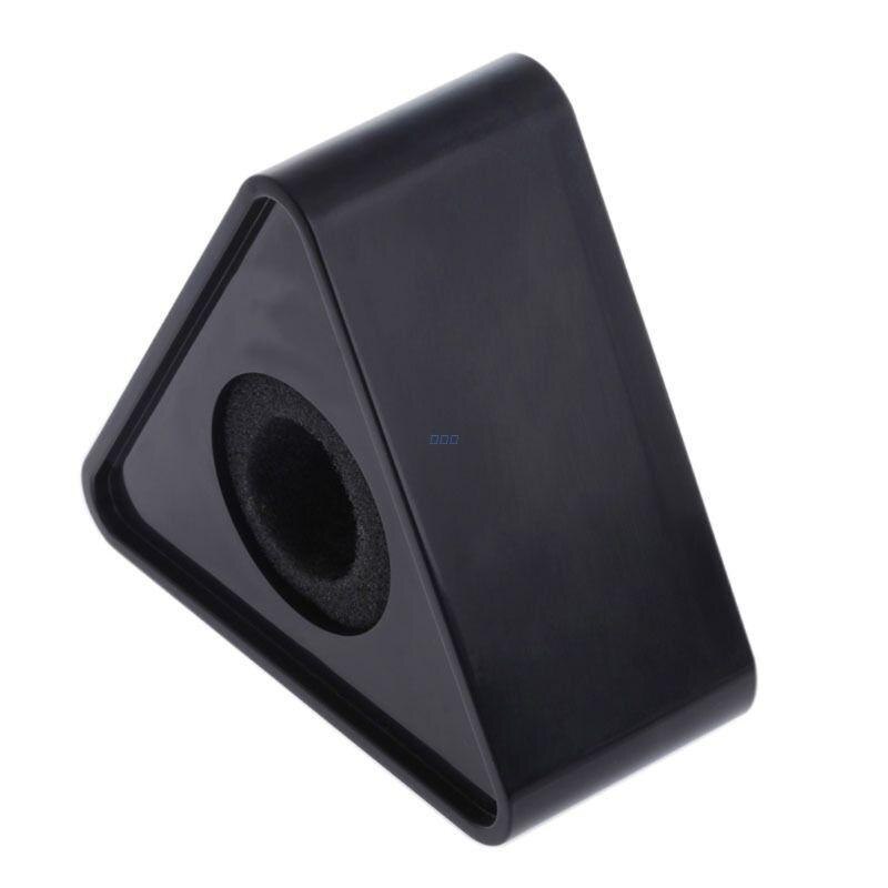 Black Hole Triangular Mic Microphone TV Interview Logo Flag Station DIY Good