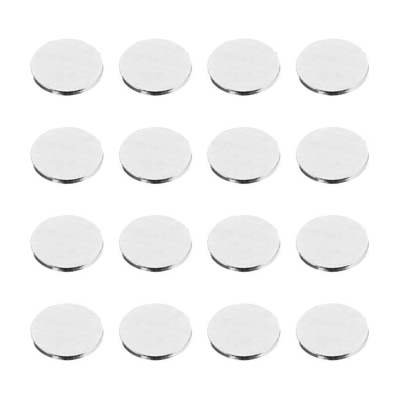 52PCS Round Powerful Magnet Sheets Neodymium Iron Boron Flat Refrigerator Magnet White/Black Board Door Disc Magnet Accessories