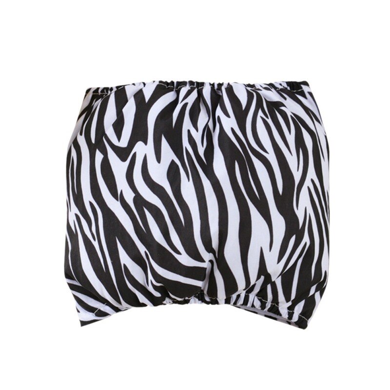 Luipaard Hond Wasbare Luier Fysiologische Broek Sanitaire Vrouwelijke Hond Slipje Shorts Ondergoed Slips: A / Xl