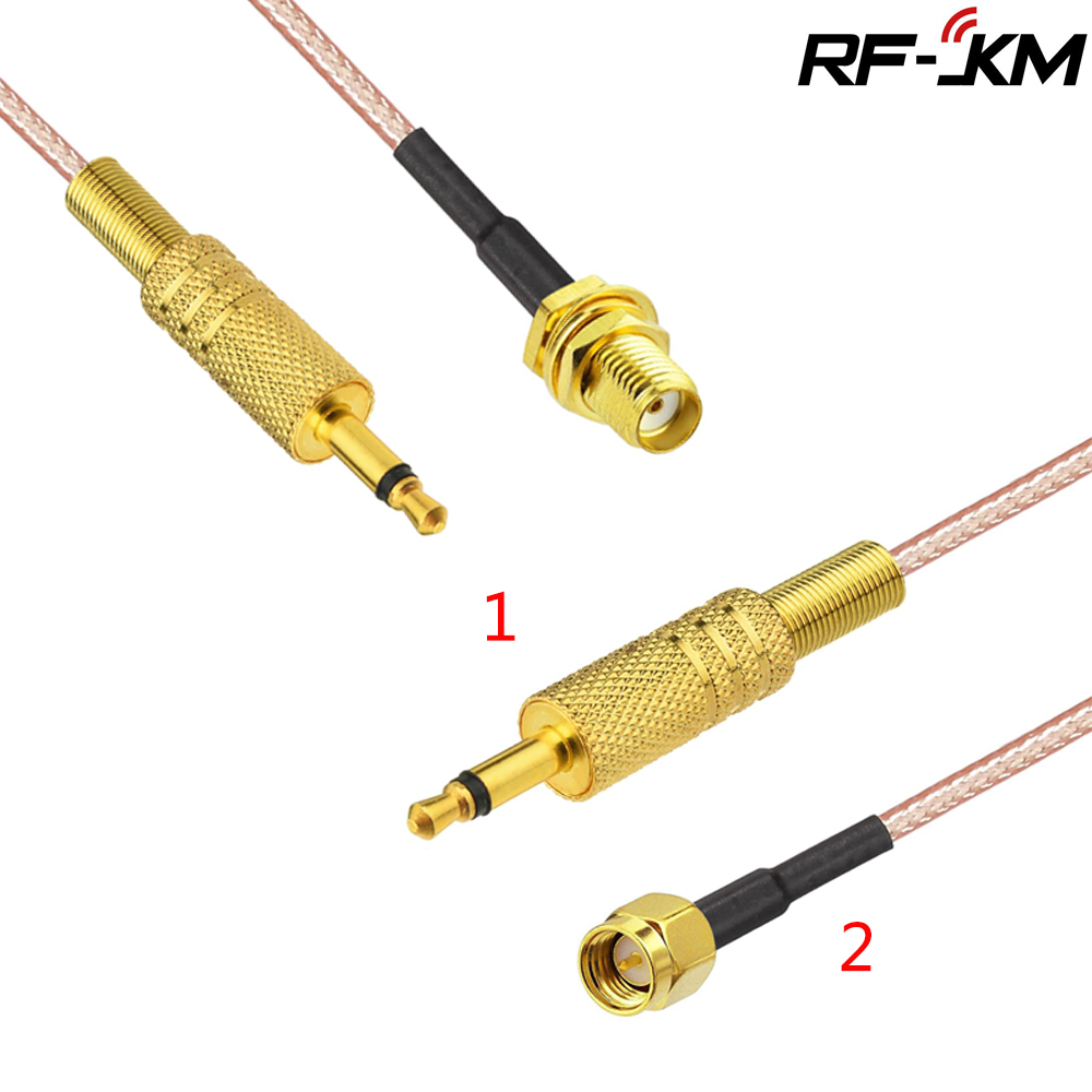 Sma Vrouwelijk Mannetje Tot 3.5Mm 1/8 "Ts Mannetje 50ohm Rg316 Coax Low Loss Rf Kabel