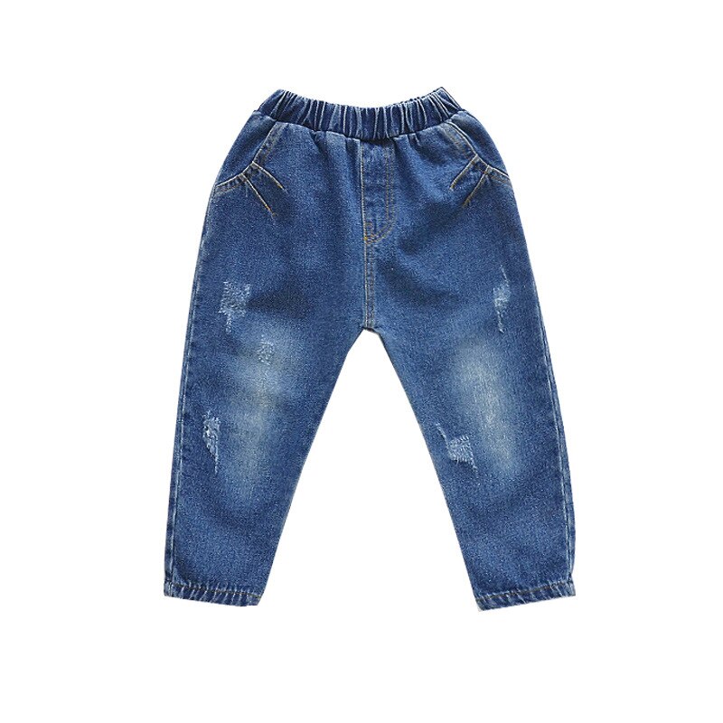Jeans déchirés pour bébés garçons | 2 couleurs, printemps-automne, bébés garçons, pantalons Style Vintage, enfants Cowboy, pantalons Denim amples 2 3 4 5 6 ans