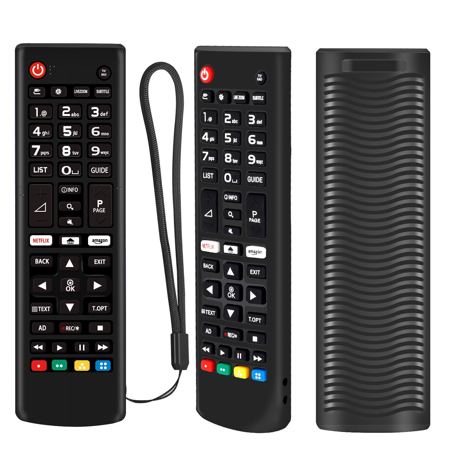 coperchio protettiva per LG a distanza AKB75375608 AKB74915305 AKB73715601 AKB73715601 coperchio protettiva in silicone telecomando