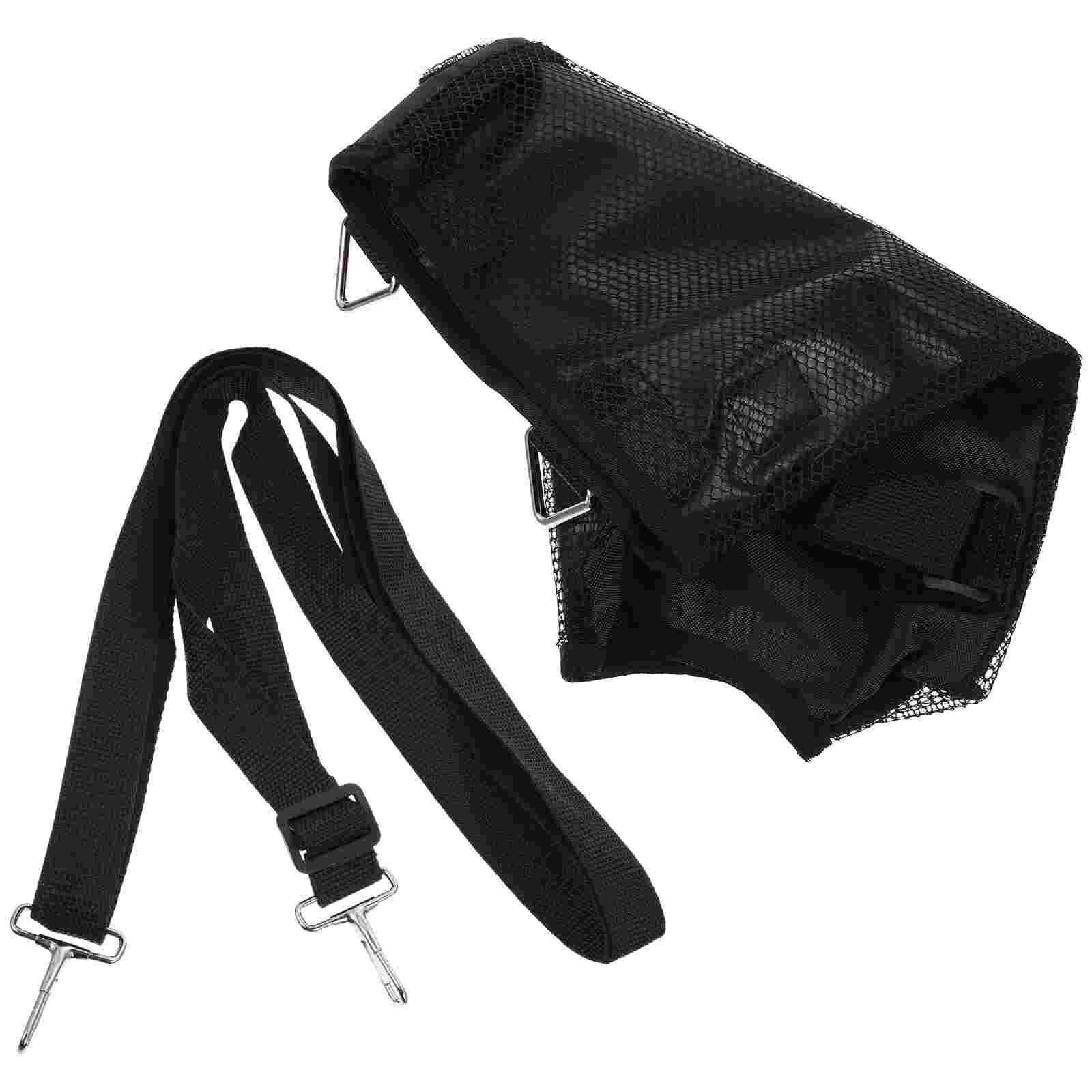 1pc 2000ml Large-capacity Urine Bag Nursing Drainage Bag for the Elderly (Black)