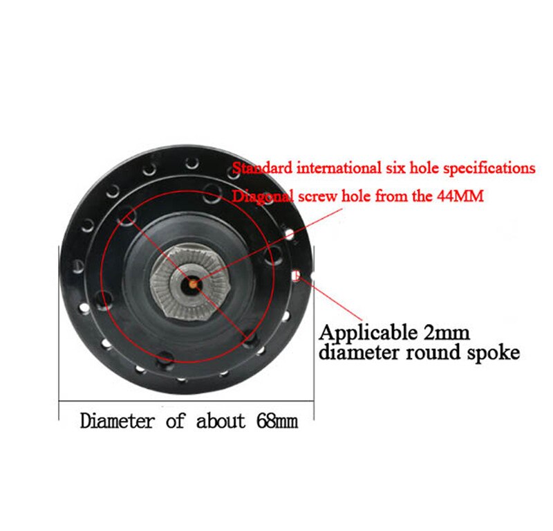 Quick Release bicycle hub disc card brake MTB mountain Front Rear bike hub bicycle hubs 32 36 Holes 7/8/9/10 speed