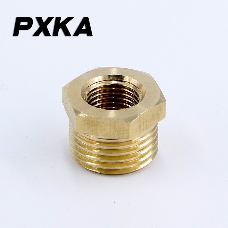 2 STUKS Alle koperen reducer bus gezamenlijke binnenste en buitenste draad 3/4 turn 1/2 2/3 G1 innerlijke draad bus koper joint