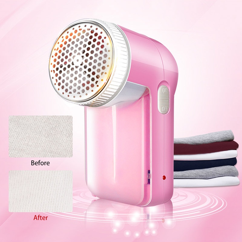 Portable Hair Ball Trimmer Electric Fuzz Ball Shaver Remover Powered By USB Plugging Villus Protective Cover Visible Dust Box