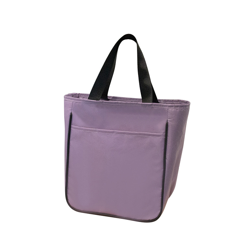 Large Capacity Square Thermal Lunch Bags Portable Cooler Bag Insulated Food Bags for Work School Picnic Bento Bags with Zipper: Gold