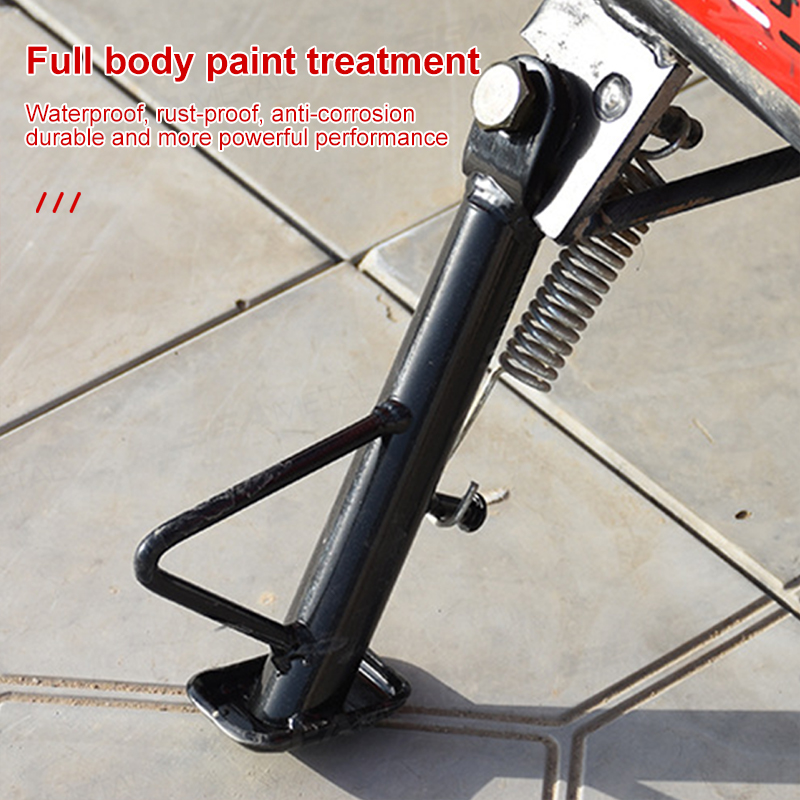 SEAMETAL Cavalletto per moto Cavalletto laterale Staffa per piede Supporto per cavalletto laterale per scooter a motore universale Accessori per supporti per moto