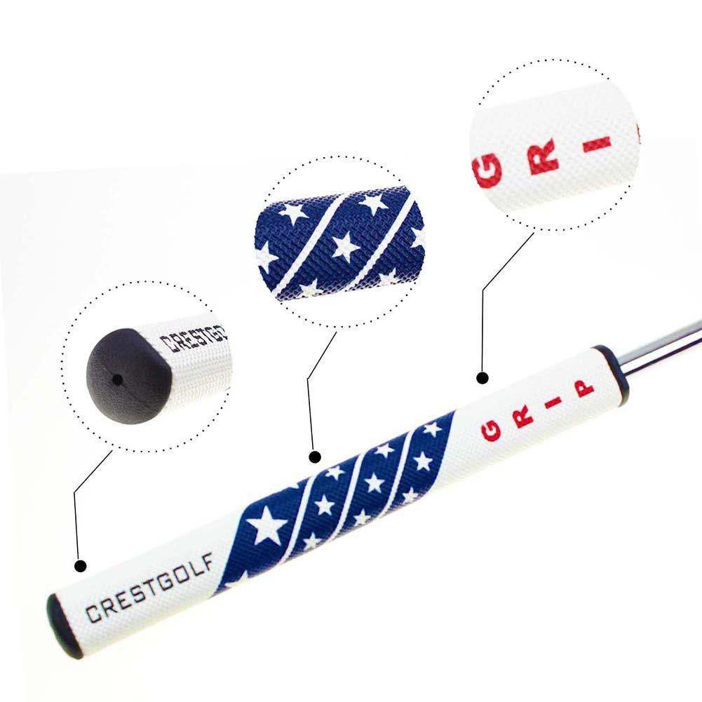 Golf Grip 2.0 Large Lower Hand PU Nonslip Golf Club Grips Moisture Wicking All-Weather Grip Shock-proof Comfortable