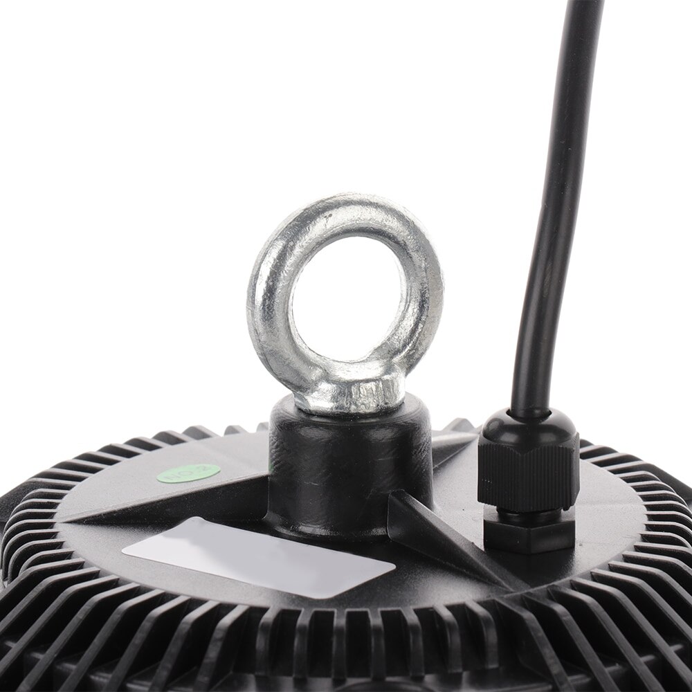 50W-200W LED High Bay Light Fixture 14000lm 6500K Daylight Industrial Commercial Bay Lighting for Warehouse Workshop 220V