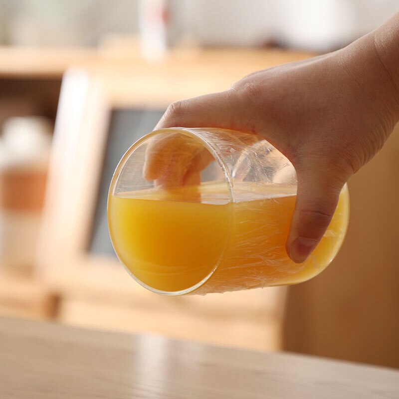 30cmWidth Transparent Plastic Wrap Food Cling Film Kitchen Supermarket Packaging Home Microwave Kitchen Multifunction Household