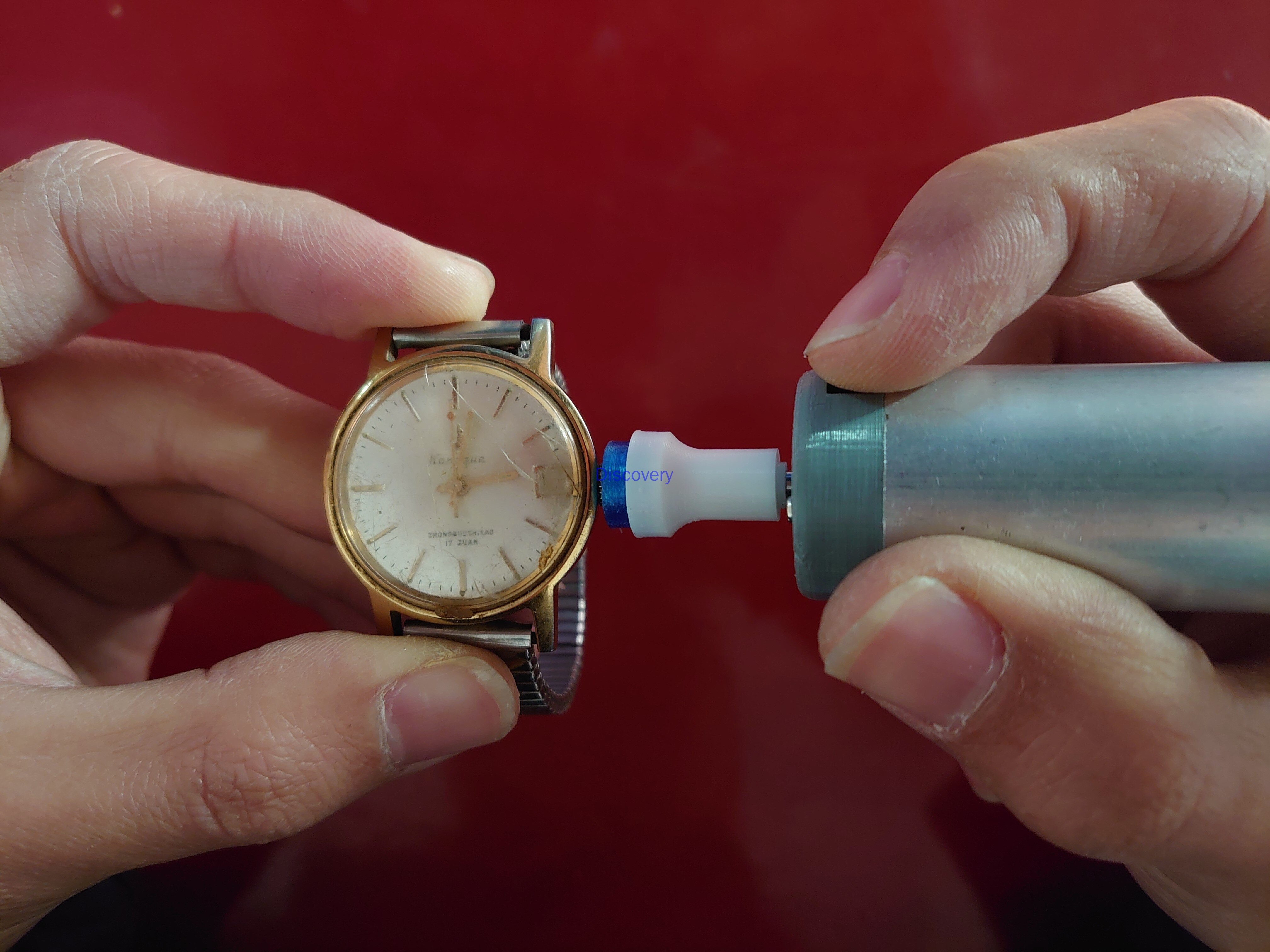 Reloj Mecánico, bobinadora eléctrica, bobinadora, giro y agitador de reloj, herramienta de reparación de bobinadora, Degausser de goma