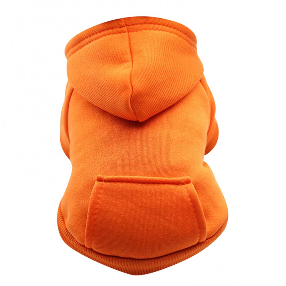 Sudadera con capucha para perro, ropa de dos patas para perros pequeños y medianos, Otoño e Invierno: XL / Rojo