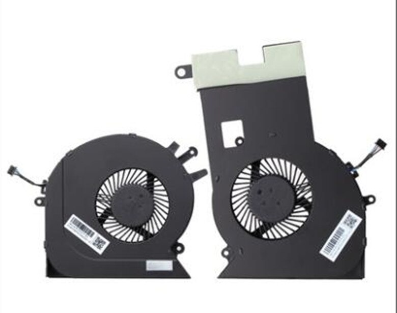 for HP Omen 17-CE 17-AN Series Laptop CPU + GPU Cooling fan 2Fans 4-wires: two fan