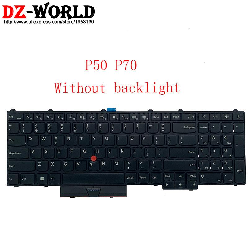 Original LT Lithuanian Keyboard for Lenovo Thinkpad P50 P70 P51 P71 Laptop 00PA286: P50 P70 Without BL