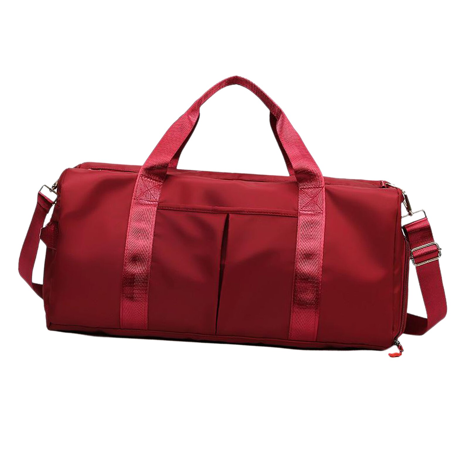 Gym Duffle Sports Bag with Shoe Compartment, Waterproof Travel Fitness Holdall