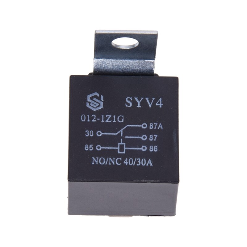 2 Pcs LED Bulb Load Resistor Turn Signal Flash Controller & 1 Pcs Repeater Relay 12V 30A 5 Pin 40A for Auto Car