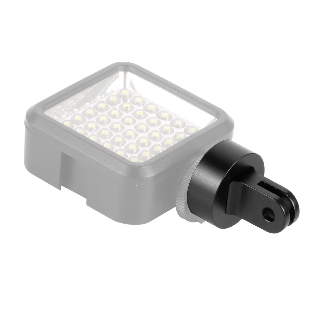 Vite treppiede per DSLR Camera Flash Freddo Shoe Adattatore di Montaggio In Lega di Alluminio per GoPro Eroe 7 6 Sessione di Fusione LED luce Hot Shoe