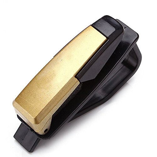 Auto Bril Clip Auto Zonneklep Bril Frame Zonnebril Clip Ticket Clip Etui Clip Doos Algemene Accessoires: Goud