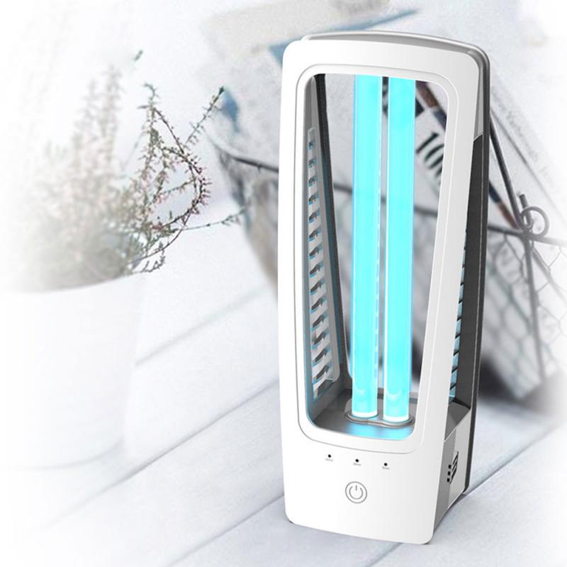 UVC Sterilizer Germicidal Light Eliminator Quartz Kill Dust Mite Disinfection Lamp Tube Home Bedroom Hospital Ultraviolet Lamps: With ozone