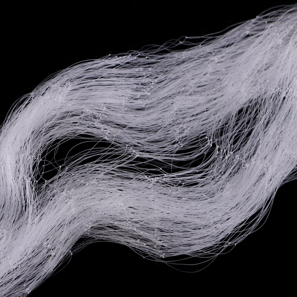 Clear Green Fishing Net with Float Fish Trap Monofilament Small Mesh Fishing Accessories for Hand Casting