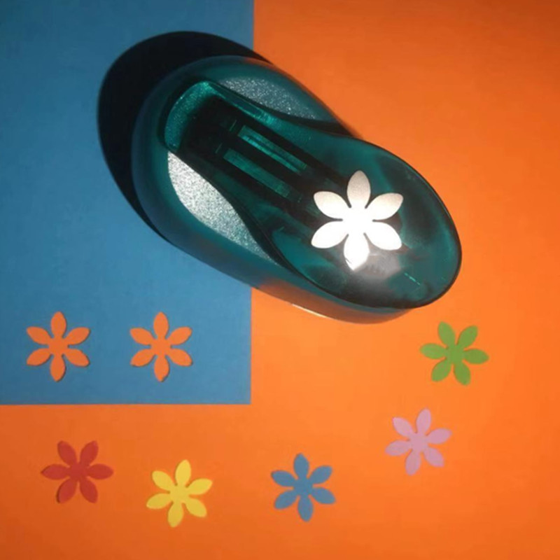 Free ship 5/8 Flower Hole Puncher Scrapbooking Bloom Shape Paper Cutter Scrapbook Embossing Machine Petal Decorative Craft Punch