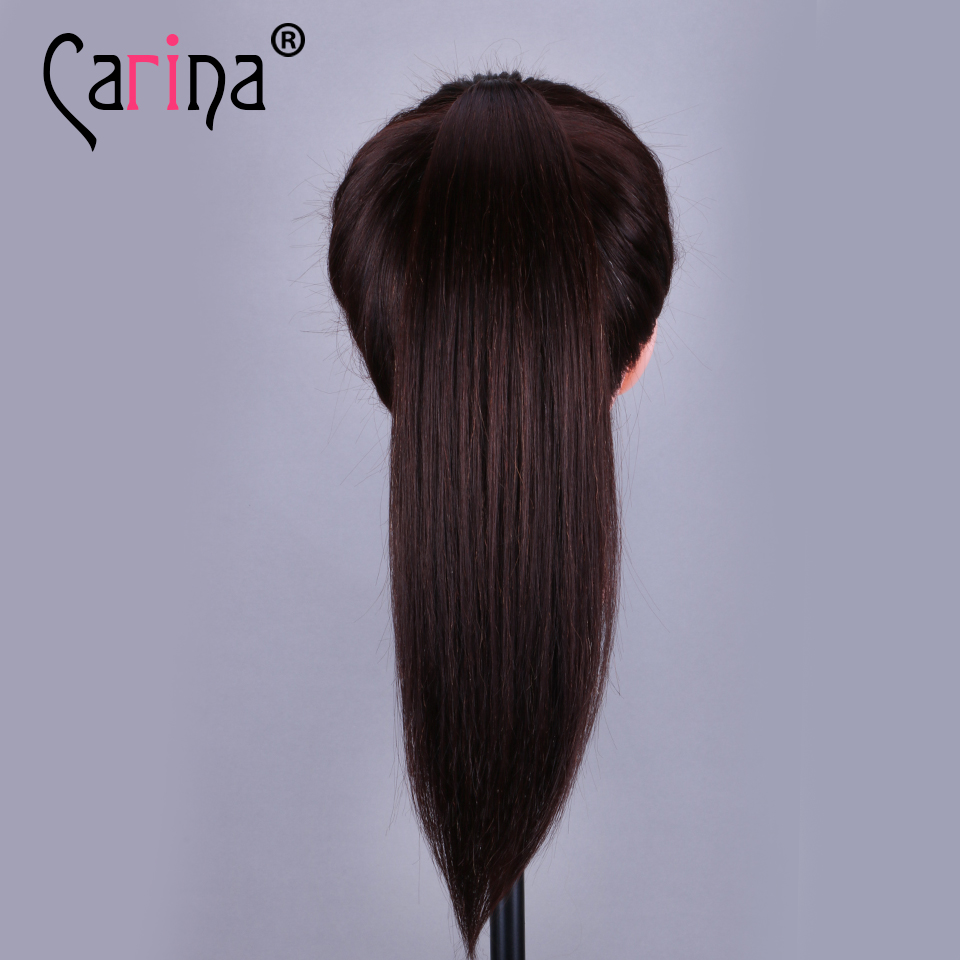 22" Black Mannequin Head With Hair Hairdressing Training Practice Dummy Dolls Barber Hairstyles Training Manikin Heads