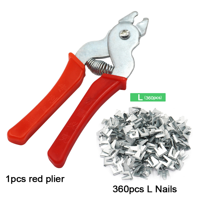 Poultry Cage Installation Pliers Wire Cage Clips Buckle Pliers Fasten Clamps for Farm Animal Cages Accessories Supplies: GRAY