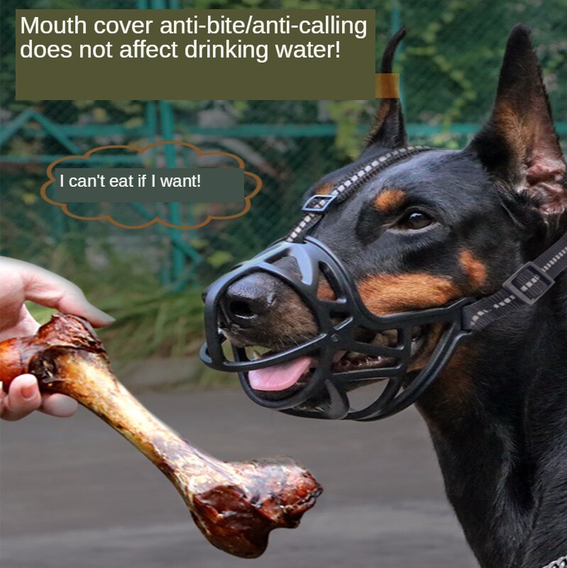 Średni i duży pies kaganiec Golden Retriever Doberman Labrador pies Shiba Inu osłona na usta oddychający pies kaganiec akcesoria dla psów