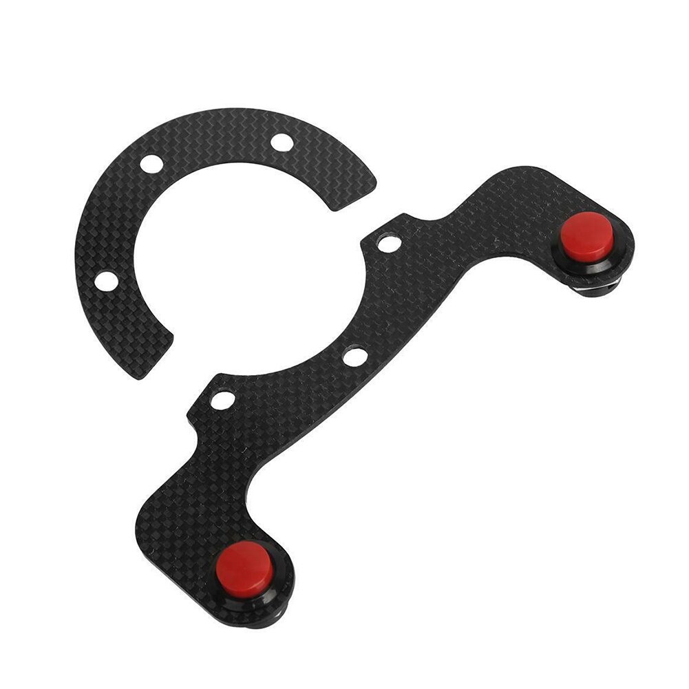 Carbon fiber button Horn button Carbon 6 Bolts Steering Wheel Single Button/Dual Button