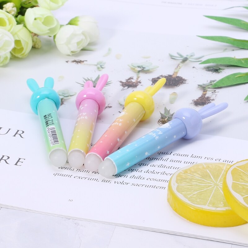 Kawaii Rabbit Eraser For Erasable Pen Cute School Office Supply Stationery -U1JA