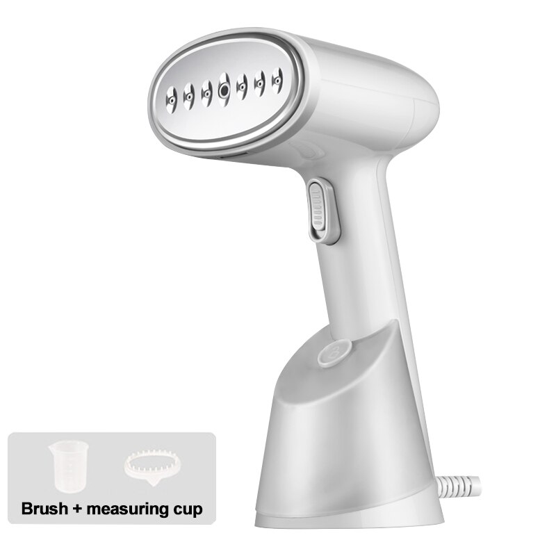 250ml Handheld Garment Steamer 1200W Household Portable Steam Iron Ironing Clothes High Temperature Sterilization Steamer: White 250ml