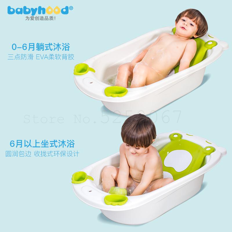 Baby spædbarn badekar baby badekar nyfødt bad børn badekar stort
