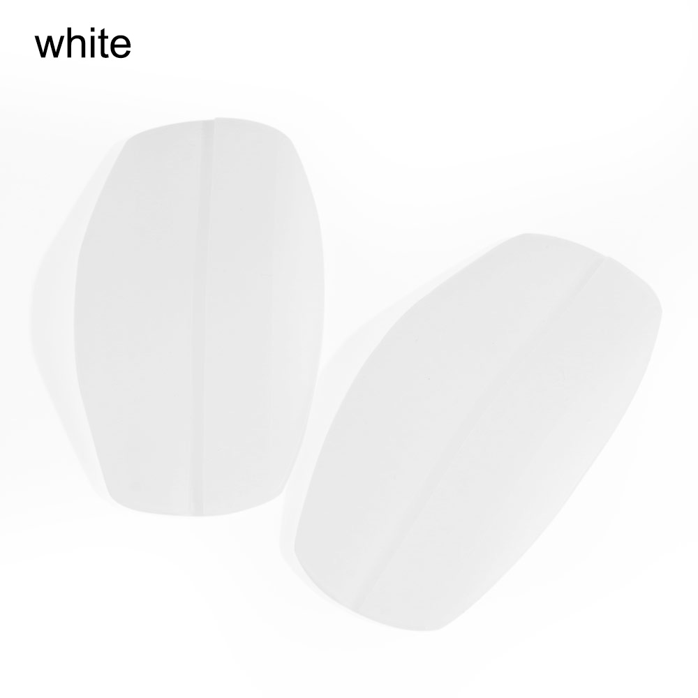 1 Paar Zachte Siliconen Half-Transparante Anti-Slip Schouder Pads 2 Stks/partij Lady Relief Pijn Bra Strap kussens Geen-Slip Houder: white B