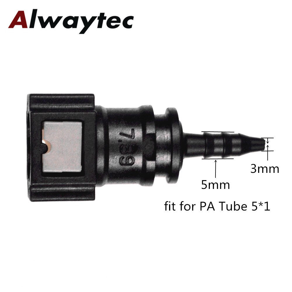 3/8"ID3 Quick Release Coupling Fuel system Fuel line quick connector for Urea solution: B23 7.89mm-ID3