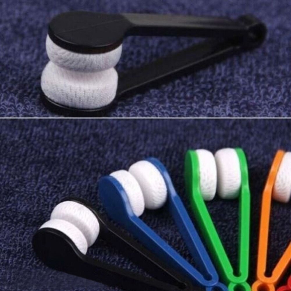 Glasses Sunglasses Eyeglass Spectacles Cleaner Cleaning Brush Wiper Wipe Kit