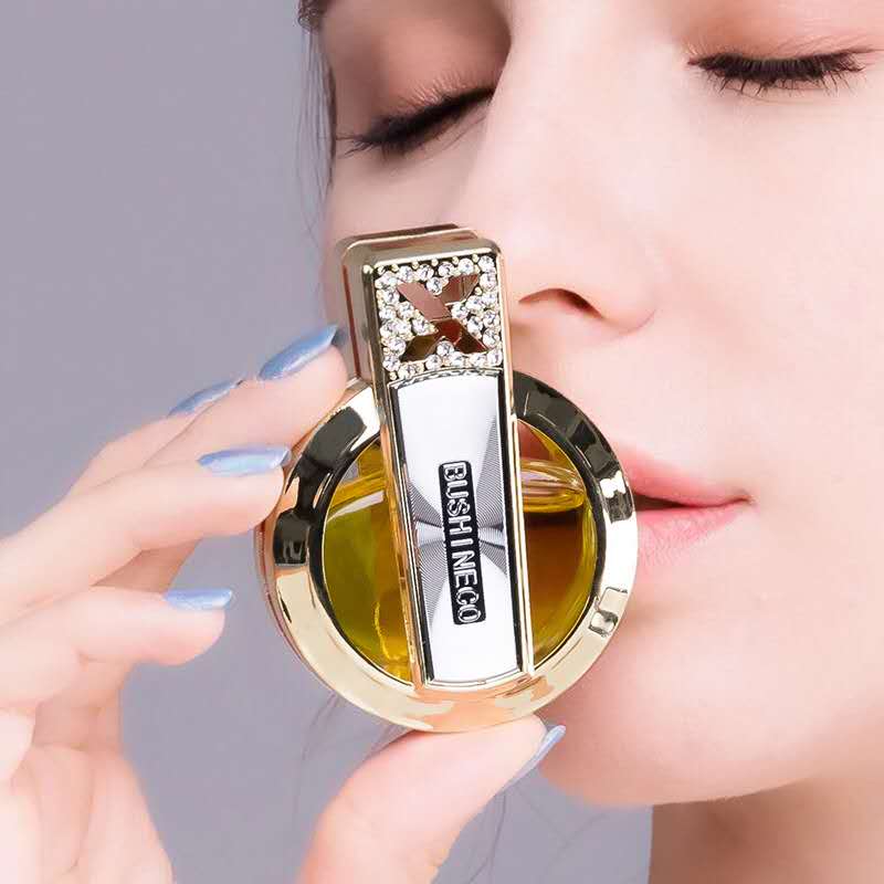 car Air Conditioner Perfume Clip Car Perfume Holder air fresh with Diamond 4 Fragrances car accessories for girls
