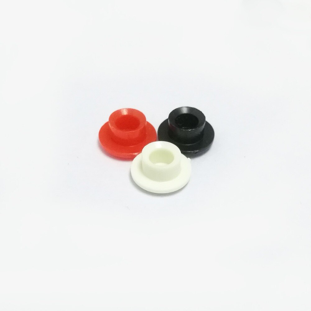 Lot de 200 capuchons à 6*6mm boutons rouge/noir/blanc pour micro-boutons à 6*6 boutons ronds
