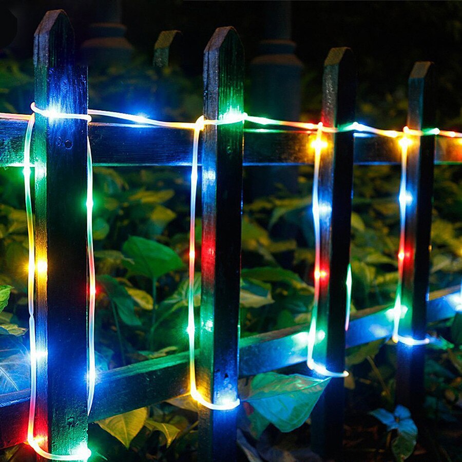 Led Touw Buis Snaar Licht 10M 30M Outdoor Kerst Touw Licht Koperdraad Fairy Light Garland Voor Diy tuin Hek Party Decor