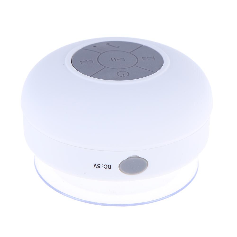 Waterproof Bluetooth Sucker Speakers Bathroom Mini Sound Stereo Subwoofer One Point Two Audio Cable 3.5 Turn Double Lotus 2RCA: Sucker Speaker