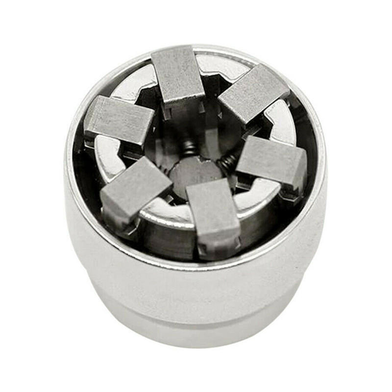 Justerbar 10-19mm- hylsor multiborrtillbehör magiskt verktyg universalnyckelskydd krom molybdenstål universalhylsa
