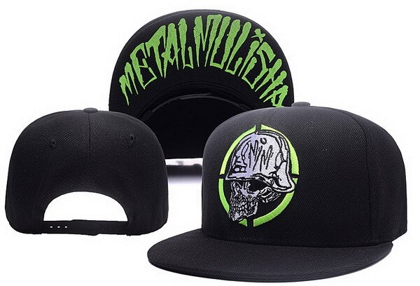 Unisex brevbroderi baseballkeps kvinnor utomhussporter sol platt hatt män metall mulisha hip cosplay