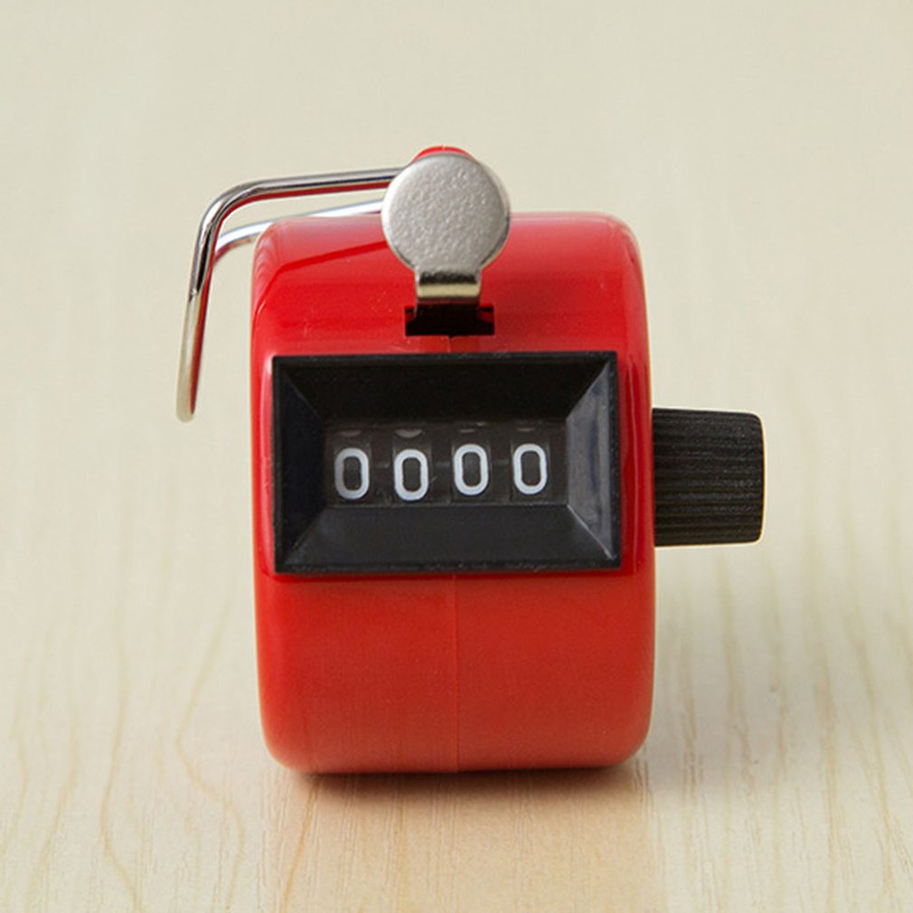 Compteur électronique de compteur manuel de machines en plastique de compteur mécanique de bouddha de quatre couleurs