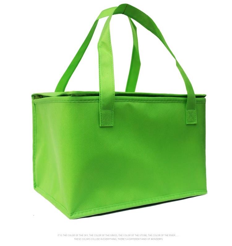 Foldable Large Cooler Bag Portable Food Cake Insulated Bag Aluminum Foil Thermal Box Waterproof Ice Pack Lunch box Bag