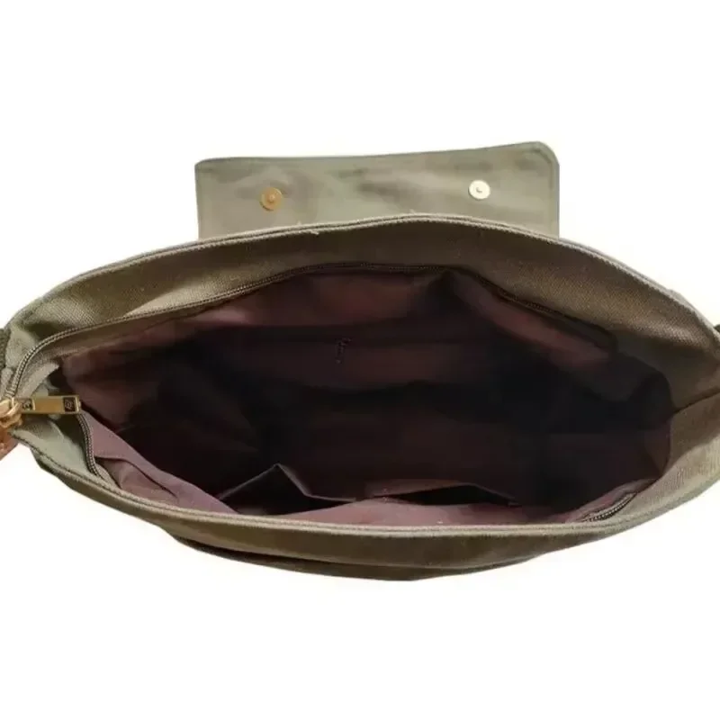 Canvas Messenger Handtas Eenvoudige Grote Capaciteit Gewassen Vrouwen Schuine Straddle Canvas Tas Vintage Cartoon Vrije Tijd Schouder Handtas