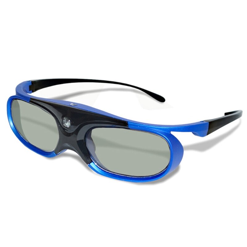 1Pc Active Shutter Brillen 3D Bril Usb Oplaadbare Voor Dlp-Link Optama Acer Benq Viewsonic Sharp Projectoren Bril