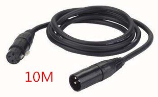 192 DMX 512 controller/led lighting controller /l192 dmx instage lighting effects dmx`192 controller Farrow Cable RVVP: black 10m
