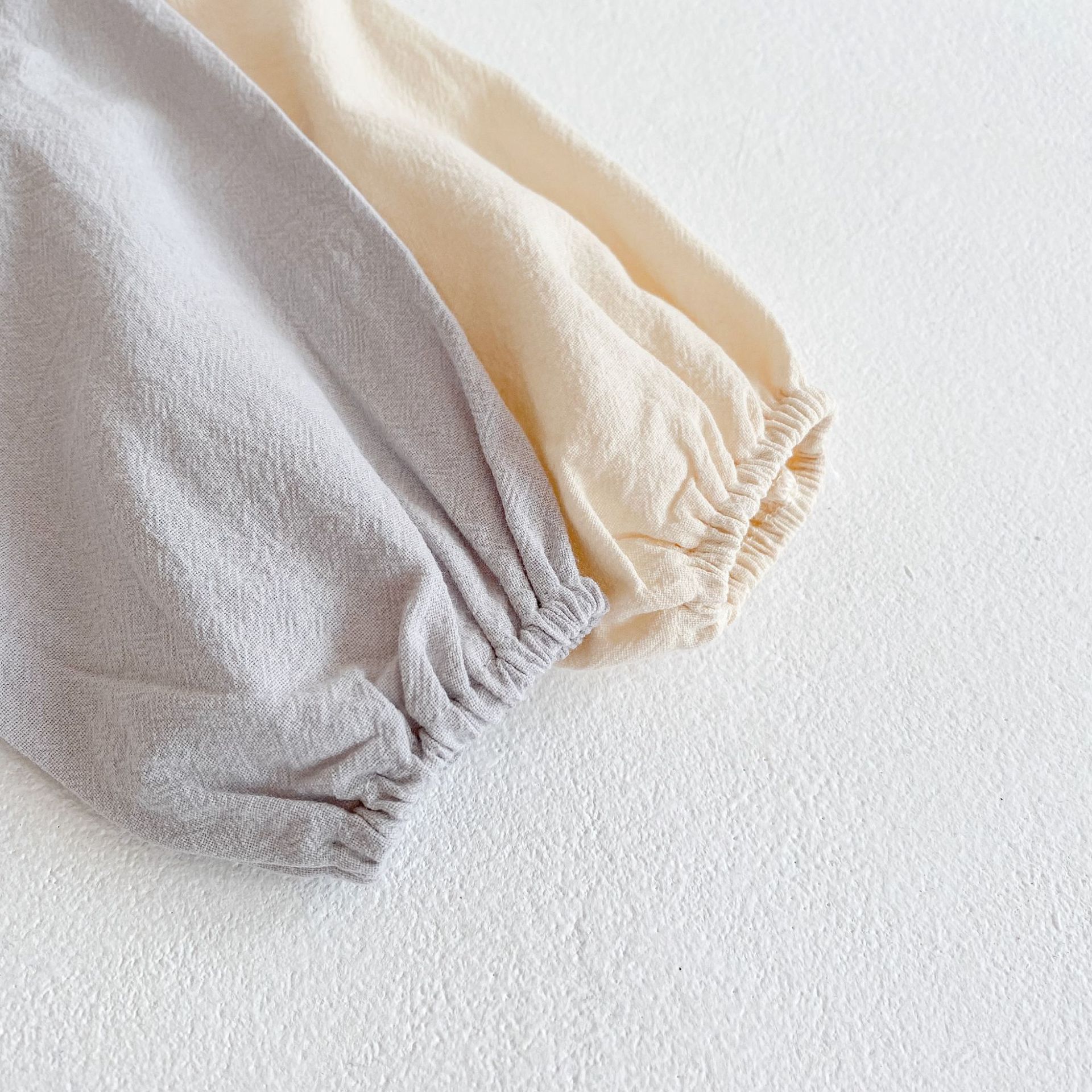 Spring Baby Girls Cotton Solid Color Casual Long-sleeve Shirts Kids Casual Soft Tops Baby T Shirts